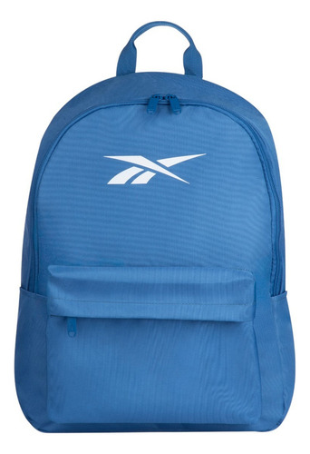 Mochila Azul Reebok Classic Backpack Unisex Bp0313 Color Blue Diseño De La Tela Lisa