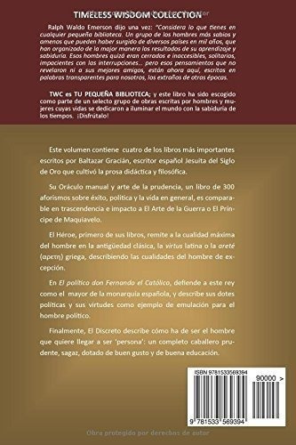 Oraculo Manual Y Arte De La Prudencia; El Heroe; El, De Gracián, Baltasar. Editorial Createspace Independent Publishing Platform En Español