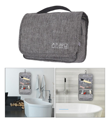 Bolsa De Aseo Colgante Con Gancho Buli-in, Bolsa De Ducha De