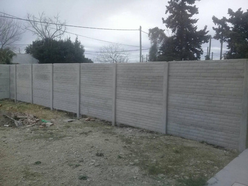 Muro Cerco Perimetral Hormigón Premoldeado - Ladrillo Vista