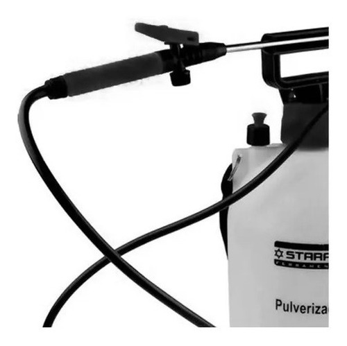 Pulverizador Veneno Bomba Compressão 5l Starfer Lateral Cor Branco