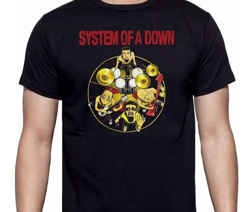 System Of A Down - Toons - Rock - Polera - Cyco Records