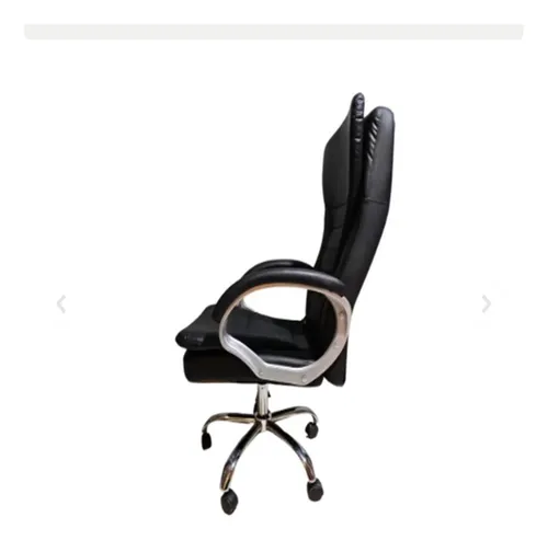 Silla Ejecutiva Gerencial Cuerina Ergonomica Negra Oficina