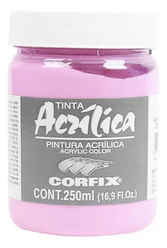 Tinta Acrílica Corfix 250ml Laca Orquídea 106 Gr 1