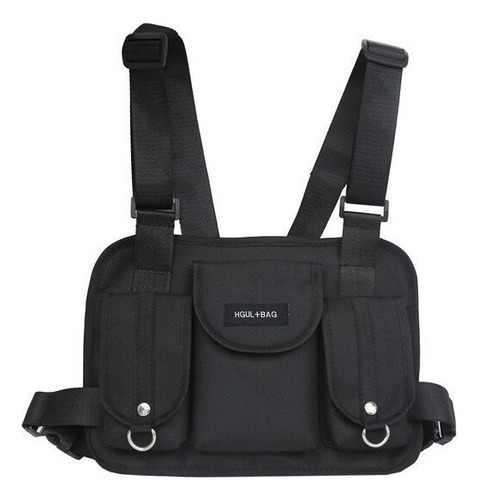 Bolsa Térmica Techwear Chest Rig Para Hombre, Hip Hop, Ropa