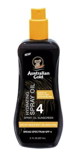 Australian Gold Protector Solar Hydrating Spray Oil Fps 4