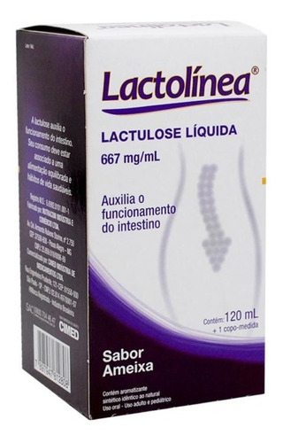 Lactolínea - Funcionamento Do Intestino - Cimed 120 Ml