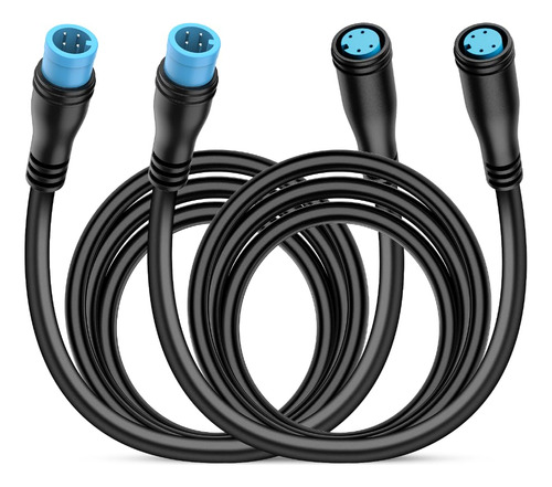 2 Pack 5ft 4 Pin Cable De Extensión 4pcs Coche Undergl...