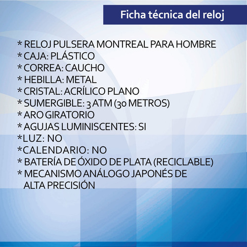 Reloj Montreal Hombre Ml380 Tienda Oficial Envío Gratis