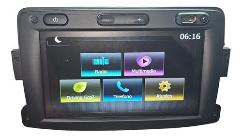 Renault Medianav Original C/ Android/applecarplay Kangoo Negro