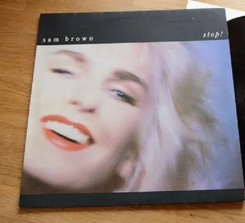 Vinilo Sam Brown Stop! 1988 Lp Clásico