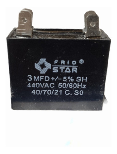 Capacitor Ventilador Condensador Aire Acond 3uf Mf 450vac