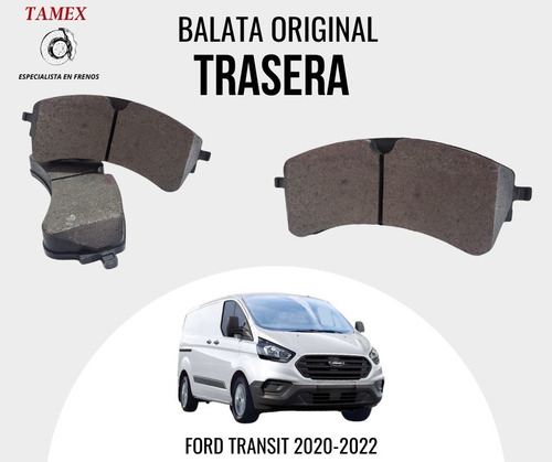 Balata Original Trasera Ford Transit 2021