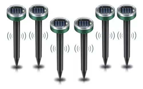 comprar 6pcs Repelente Solar Ultrassônico Susto Pragas Cobras Ratos