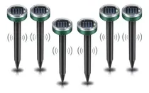 Comprar 6pcs Repelente Solar Ultrassônico Susto Pragas Cobras Ratos