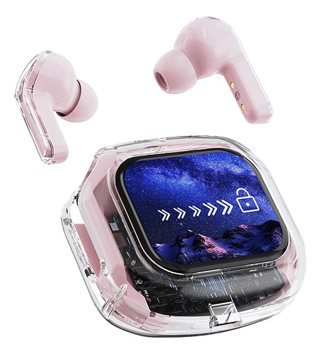 Fone De Ouvido Nilbas B11 Enc Tws Aquasound Pro Ipx6 Cor Rosa