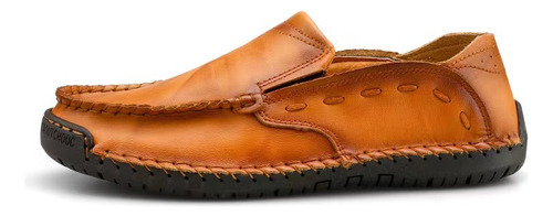 Mocasines Slip Ons Para Hombre Zapatos Casuales De Cuero 590