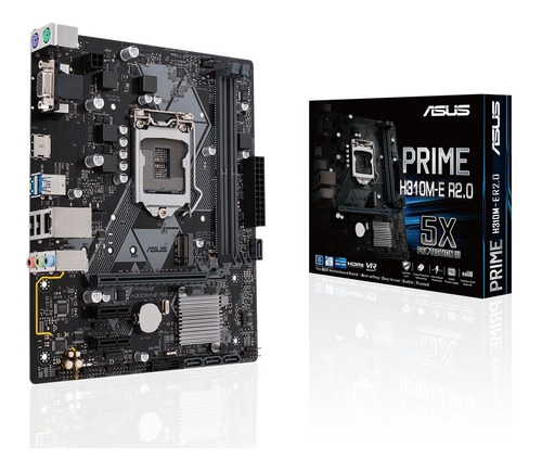 Motherboard Asus Prime H310m-e R2.0 Intel H310 1151 8va 9na