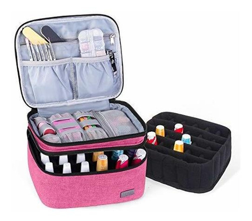 Esmalte - Luxja Nail Polish Carrying Funda Para - Holds 20 B