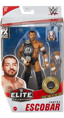 Santos Escobar Wwe Elite Serie 87 Mattel Figura De Accion