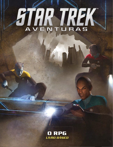 Livro Básico - Star Trek Aventuras, De Nathan Dowdell. New Order Editora, Capa Dura Em Português