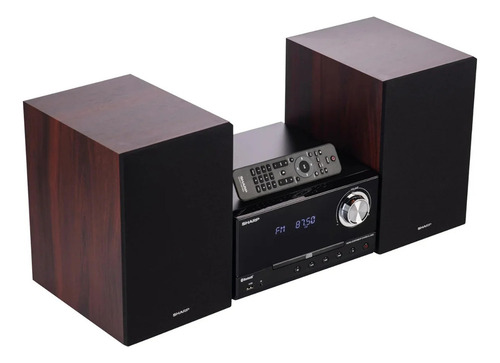 Microcomponente Sharp Sh-xl-b530 Cd Usb Bluetooth Nogal