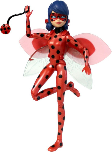Miraculous Ladybug Muñeca 12cm + Accesorios Original