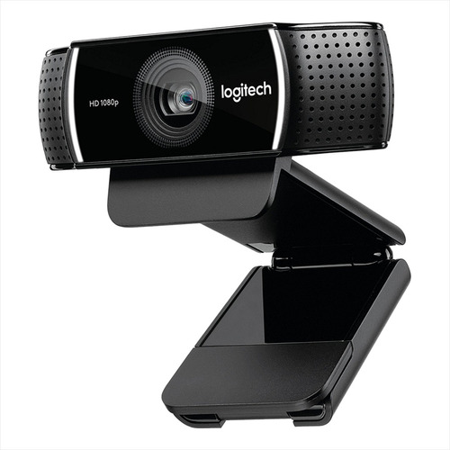 Logitech C922 Pro Webcam Streaming Con Trípode Color Negro
