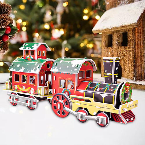 Diy Casas De Navidad Decoración Actividades Favor De Tren L