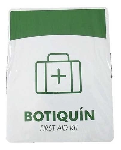 Imagen 1 de 2 de Aviso Señal Letrero Botiquin 21x16cm Señalizacion