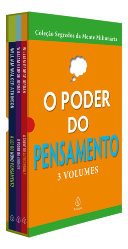 Box O poder do pensamento, de Jordan, Willian George. Série Segredos da mente milionária Ciranda Cultural Editora E Distribuidora Ltda., capa mole em português, 2021