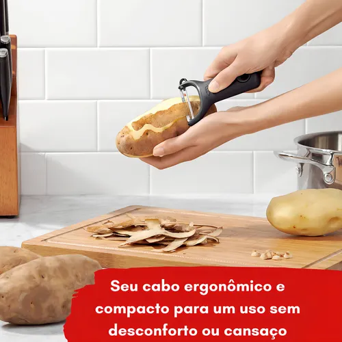 Pelador Y Good Grips Oxo, acero inoxidable