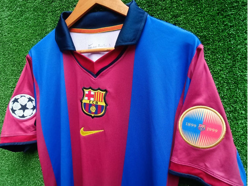 Camiseta Retro Rivaldo  Club Barcelona Temporada 1998 - 1999