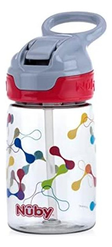 Nuby Kidøs Flip-it Reflex Push Button On-the-go Botella De