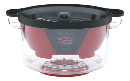 Popcorn Popper Machine West Bend Stir Crazy No.82505 6-quart