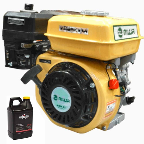Imagen 1 de 5 de Motor Eje Horizontal Niwa Naftero 5,5 Hp Mnw-55 4 Tiempos