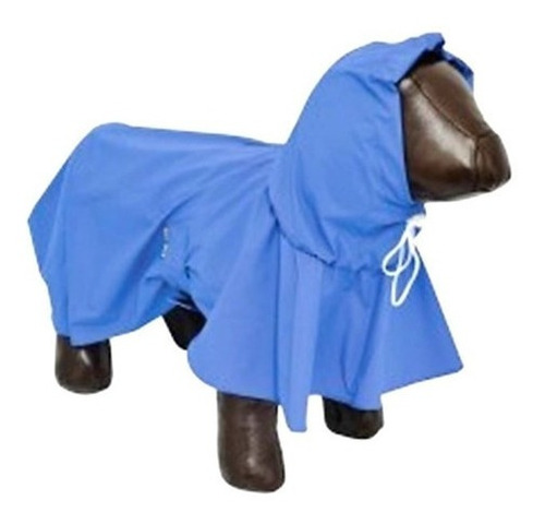 Capa De Chuva Para Cachorro P P Nylon Emborrachado Com Capuz