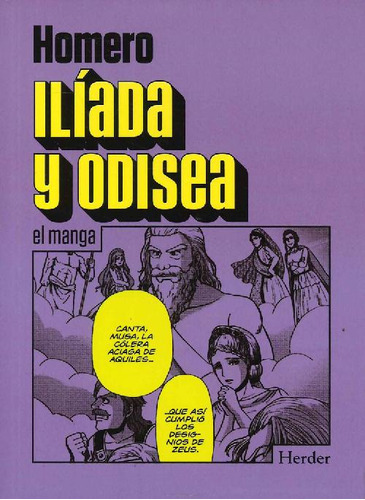 Libro Iliada Y Odisea Homero De Homero