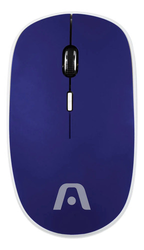 Mouse Óptico Inalambrico 2.4ghz Usb Ms31 Argom Tech Azul