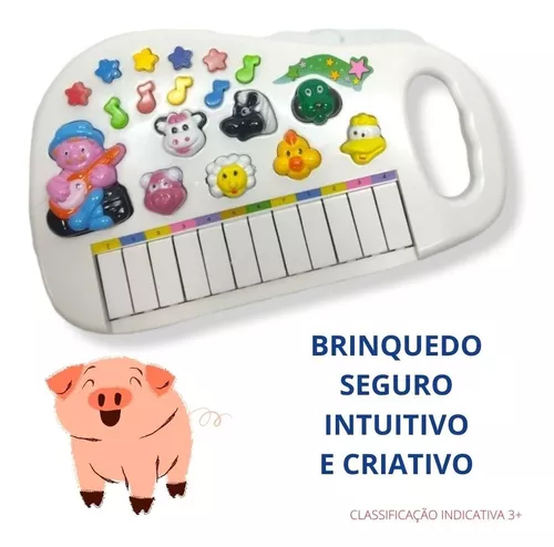 Piano infantil menino simples