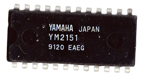 Ci - Ym2151 - Fm Operator Ic Yamaha - Dip-24 Original
