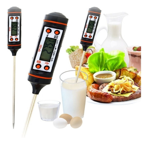 Pack X3 Termómetro Para Medir La Temperatura De Alimentos 