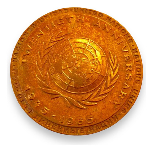 Medalla De La Naciones Unidas 1965