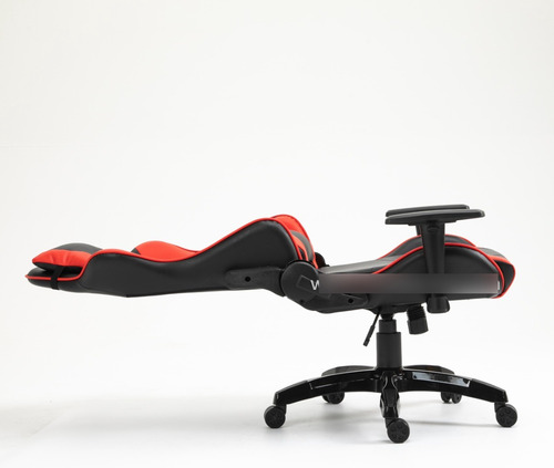 Imagen 4 de 4 de Silla Gamer Oficina Ergonómica Reclinable Naranja Escritorio