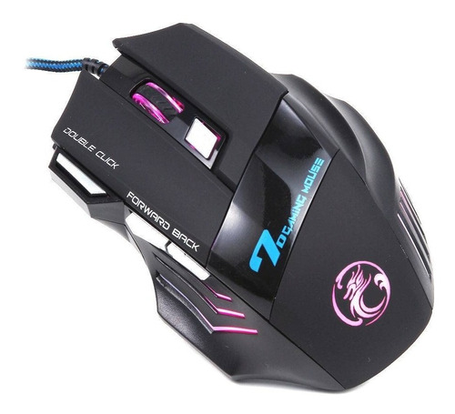 Mouse Gamer Usb Led Ergonômico  De Qualidade Com Nota Fiscal