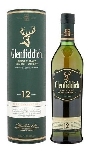 Whisky Glenfiddich 12 Anos Single Malt 750ml