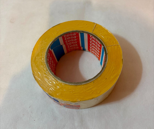 Pack 4 Cintas Amarilla Antideslizante Tesa 33m X 50mm Amarillo