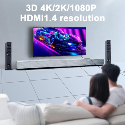 Extensor Hdmi Xmsjsiy, Extensor De Cable De Red Hdmi A Rj...