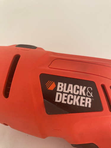 Taladro Percutor 10mm 480w Kr505 Black And Decker (usado) Rojo 50 Hz (Usado)
