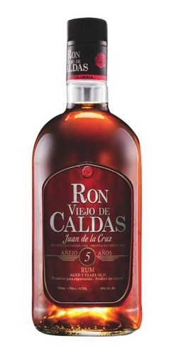 Ron Viejo De Caldas Añejo 5 Años 750 Ml